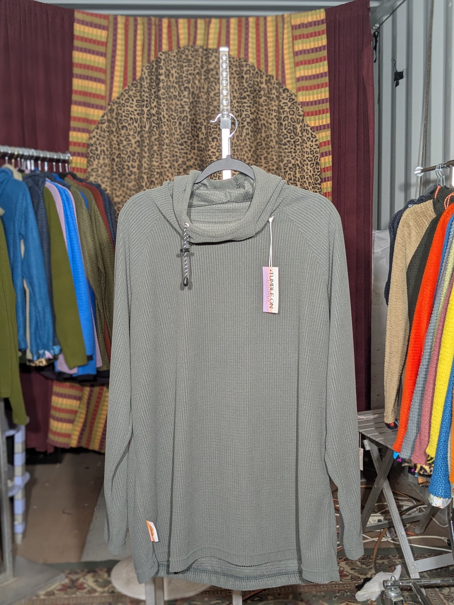 The Tumbly Grid Fleece