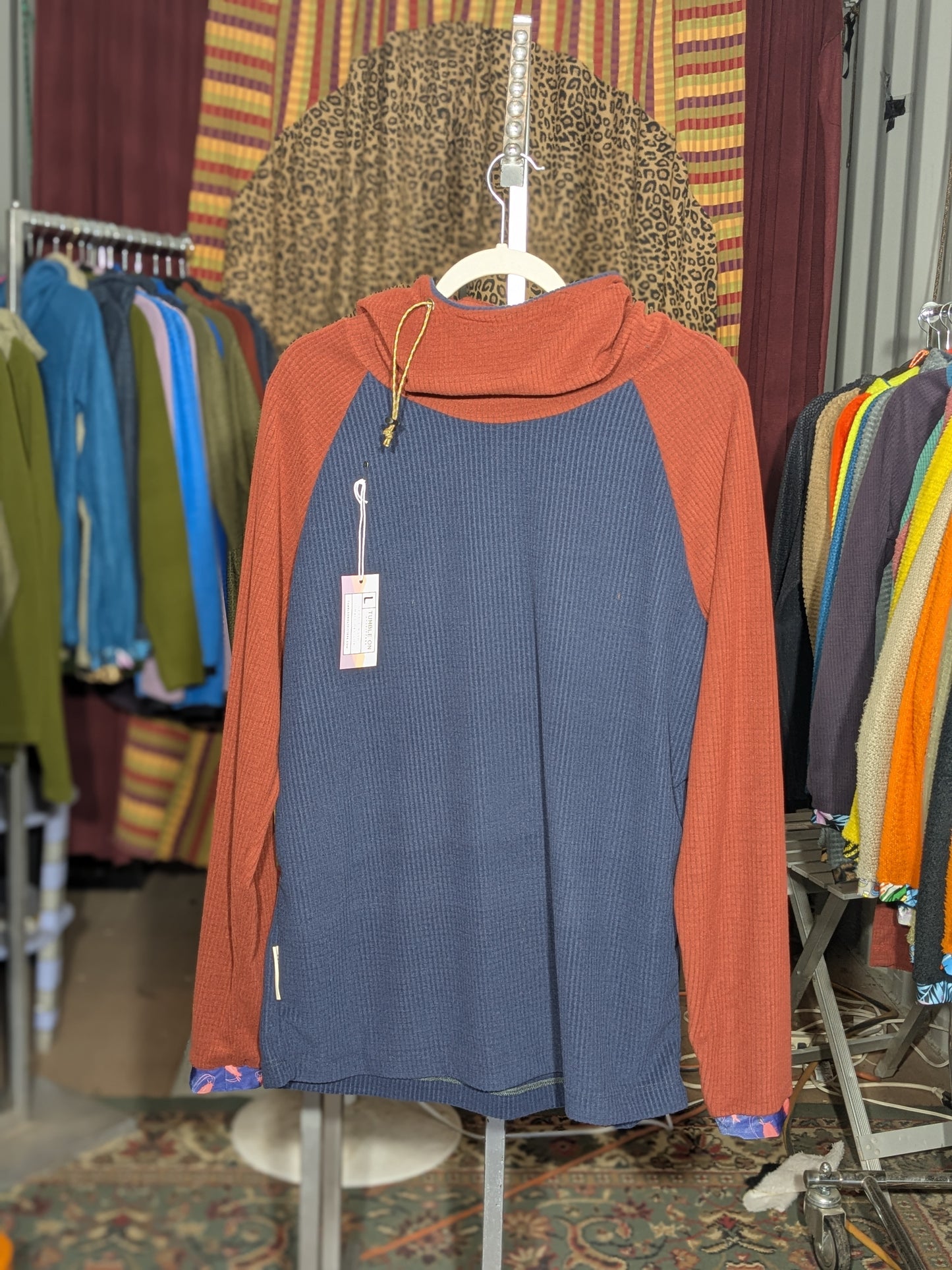 The Tumbly Grid Fleece