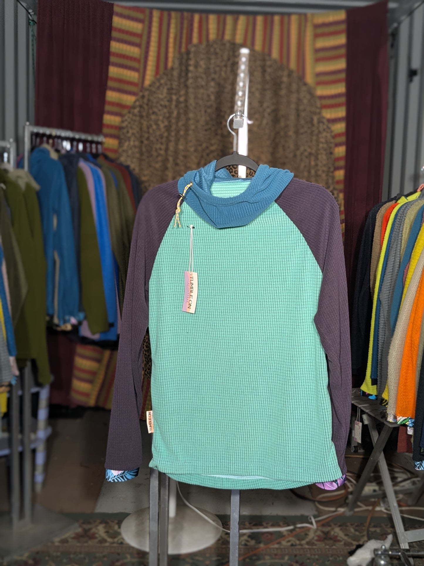 The Tumbly Grid Fleece